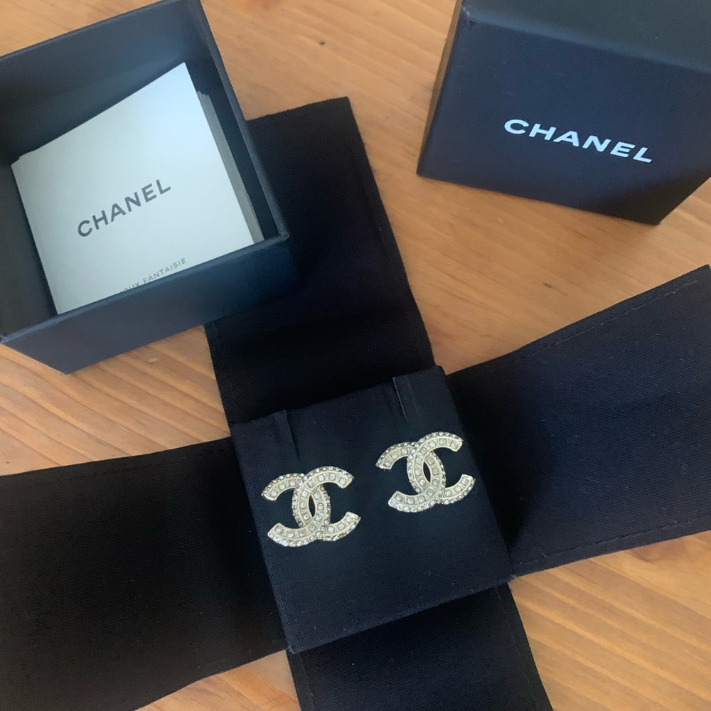 Authentic Chanel earrings
